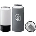 BruMate  San Diego Padres Primary Logo Hopsulator Trio Can Cooler