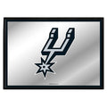San Antonio Spurs: Framed Mirrored Wall Sign
