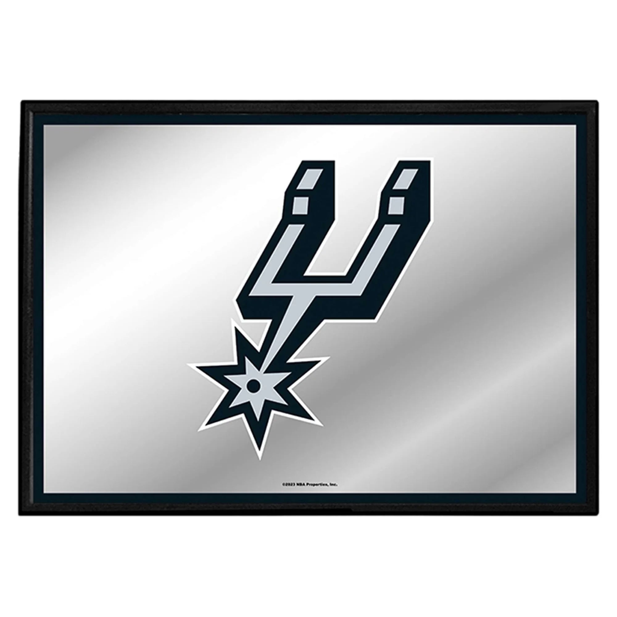 San Antonio Spurs: Framed Mirrored Wall Sign