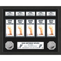 Highland Mint San Antonio Spurs 15 x 12 Banner Minted Coin Photo Mint
