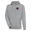 Men's Antigua  Heather Gray NBA G League Ignite Victory Pullover Hoodie
