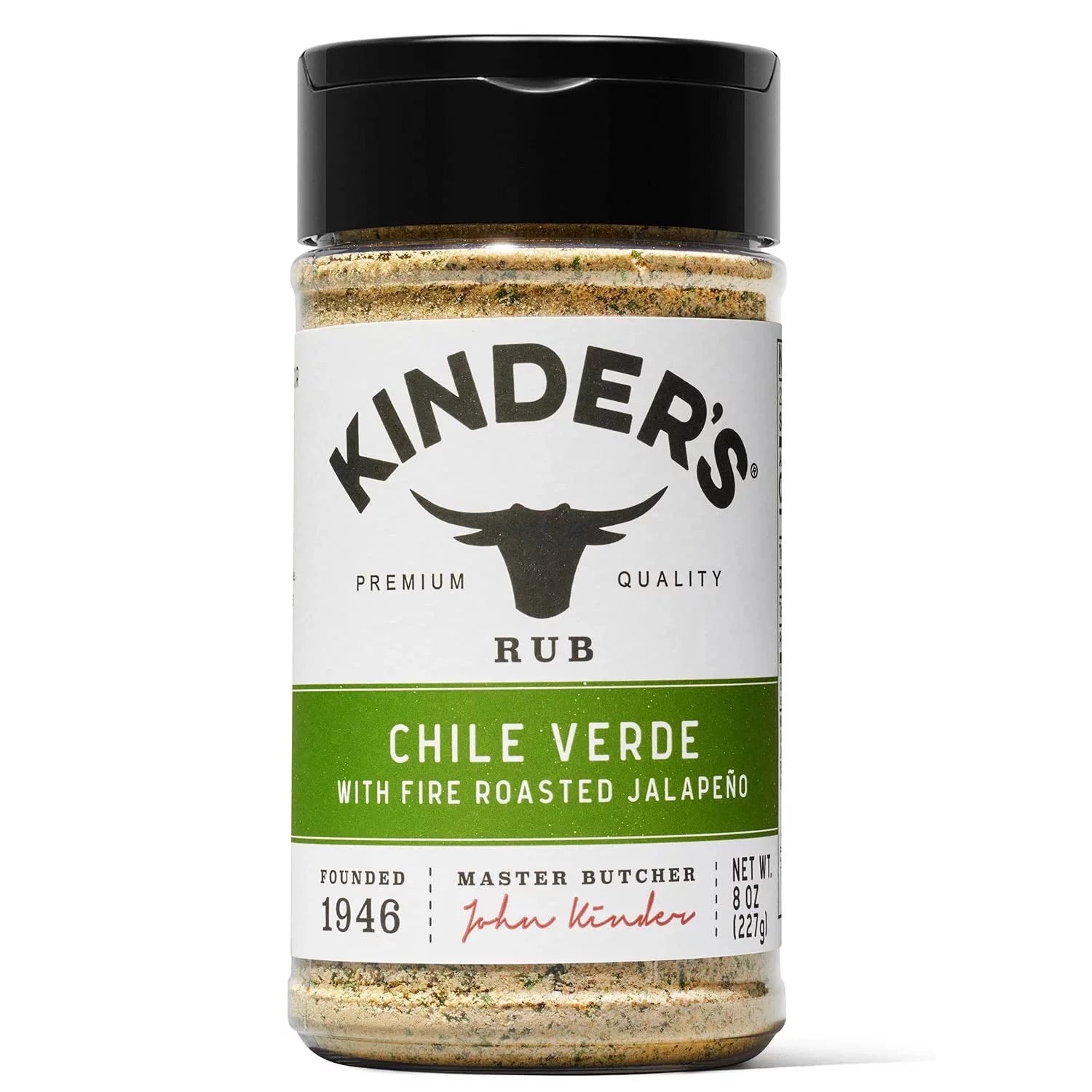 Kinder,S Chile Verde With Fire Roasted Jalapeno Rub (8 Ounce)