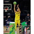 Stephen Curry Golden State Warriors Unsigned 2021 NBA Three-Point Competition Shooting Photograph
