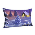 Disketp Pillow Covers Christmas Igloo Pattern Throw Pillow Case Cushion Covers,Cushion For Bedroom,Couch,Home-14X20
