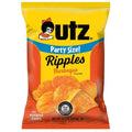 Utz Ripples Barbeque Potato Chips, 4-Pack 12.5 oz. Party Size Bags