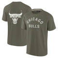 Unisex Fanatics Signature Olive Chicago Bulls Elements Super Soft Short Sleeve T-Shirt