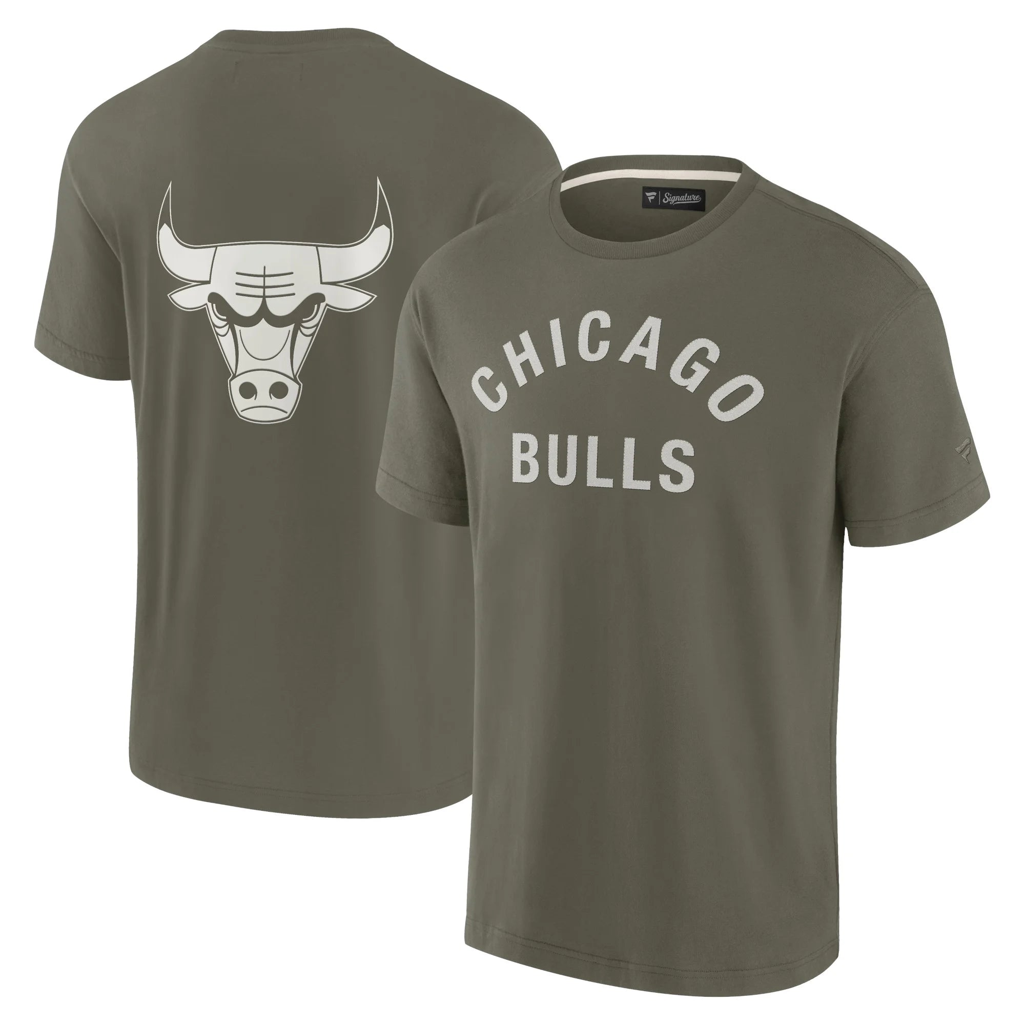 Unisex Fanatics Signature Olive Chicago Bulls Elements Super Soft Short Sleeve T-Shirt