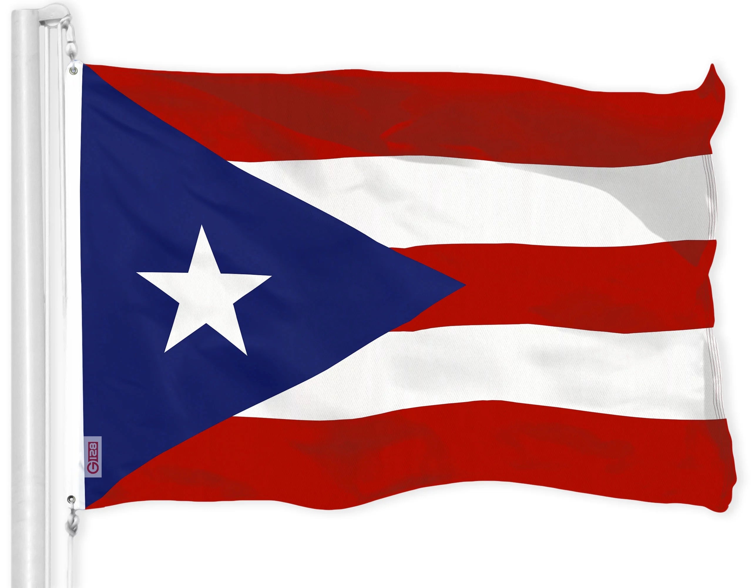Puerto Rico Flag 3x5 ft | 150D Durable Polyester, Brass Grommets