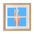 Scissorhands Netcut Clippers Lively Hand Frame Wall Tabletop Display 4 Openings Picture
