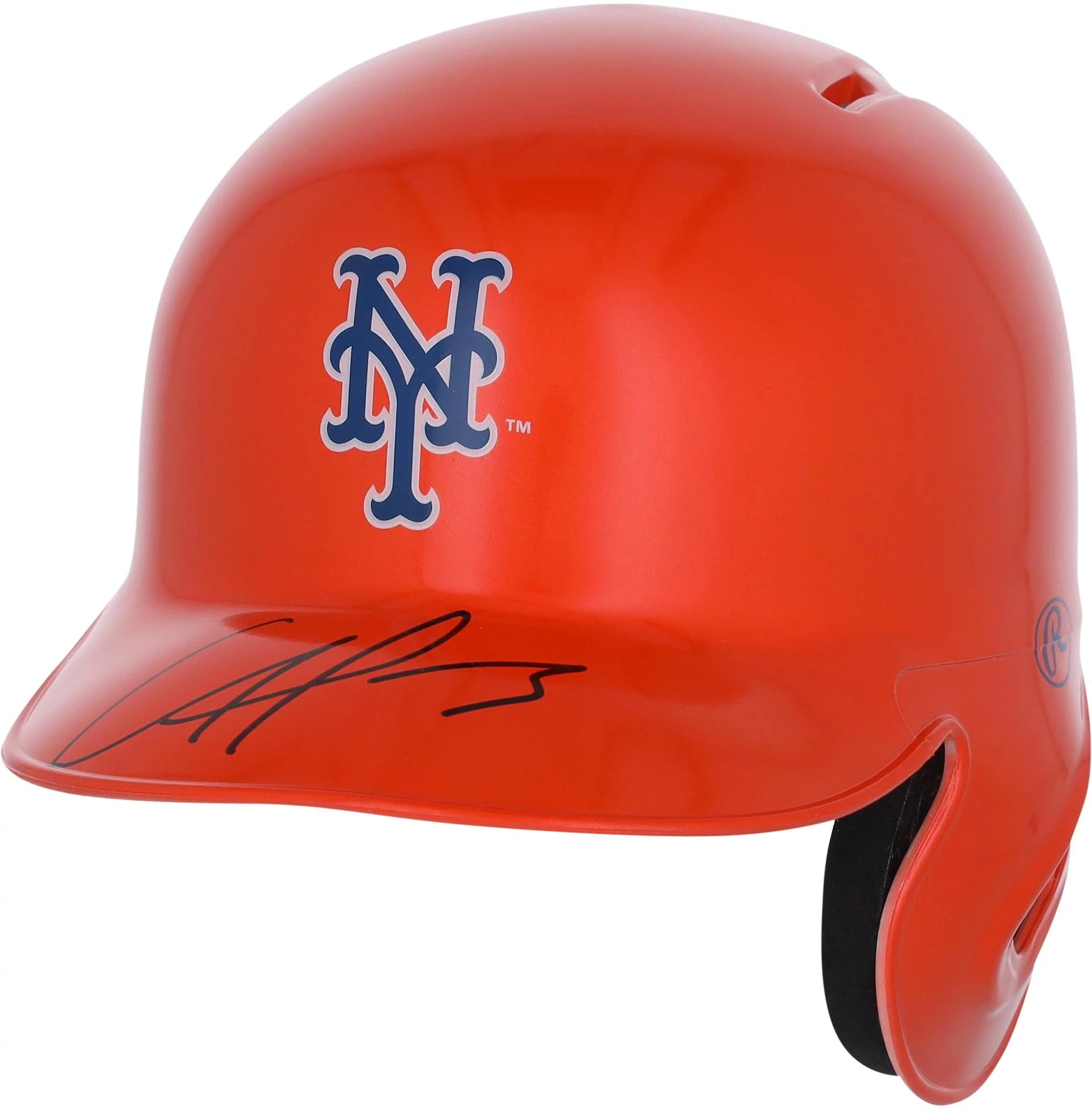 Francisco Alvarez New York Mets Autographed Alternate Chrome Rawlings Mini Batting Helmet - Fanatics Exclusive - Fanatics Authentic Certified