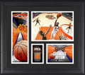 DeAndre Ayton Phoenix Suns Framed 15'' x 17'' Player Collage with a Piece of Team-Used Basketball