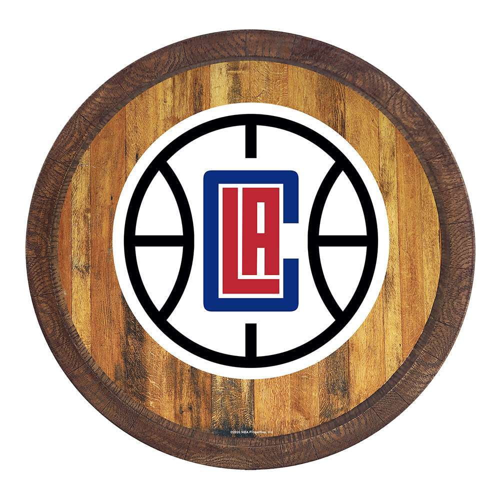 Los Angeles Clippers: Faux Barrel Top Sign