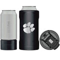 BruMate  Clemson Tigers Primary Logo Hopsulator Trio Can Cooler