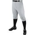 Champro Sports Men's Triple Crown Knicker Baseball Pant Grey Xl