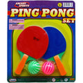 Mini Ping Pong Club Play Set with 2 Paddle & 2 Balls, Case of 72