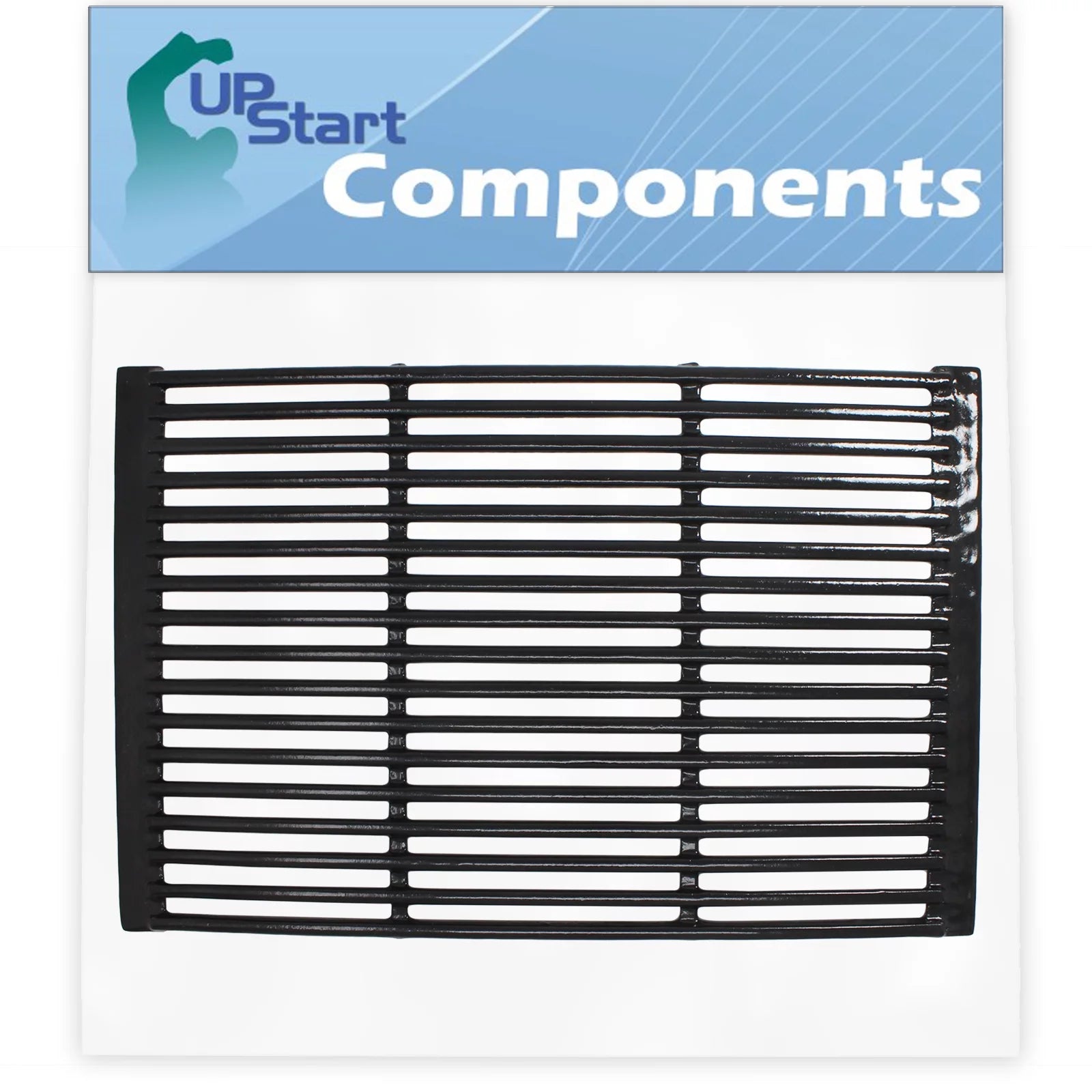 BBQ Grill Cooking Grates Replacement Parts for Brinkmann 2300 - Compatible Barbeque Porcelain Enameled Cast Iron Grid 19