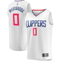 Men's Fanatics Branded  Russell Westbrook  White LA Clippers Fast Break Player Jersey - Association Edition
