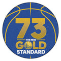 Fan Mats NBA - Golden State Warriors - 73-Size:27 Diameter,Style:Basketball Mat