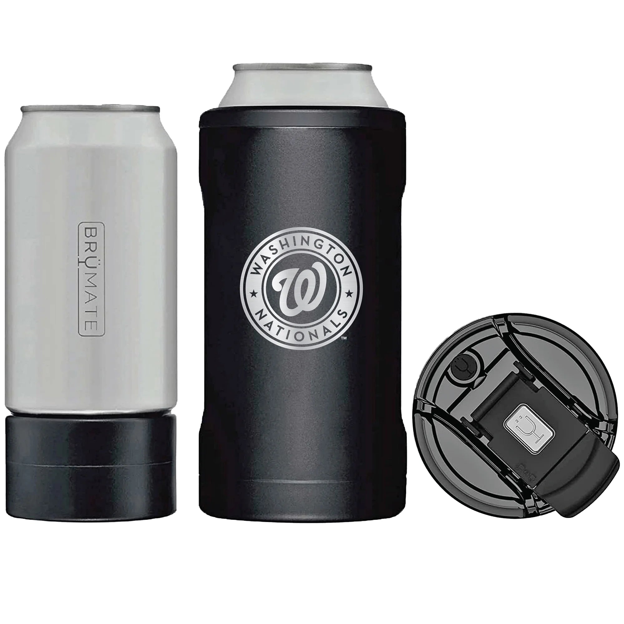 BruMate  Washington Nationals Primary Logo Hopsulator Trio Can Cooler