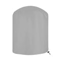 Grill Cover Outdoor Grill Rainproof Barbecue Covers for Patio Yard Barbecue Argent