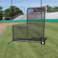 Cimarron Sports CMHW-7x784PLNFW 7 x 7 ft. No.84 Premier L-Net & Frame with Wheels