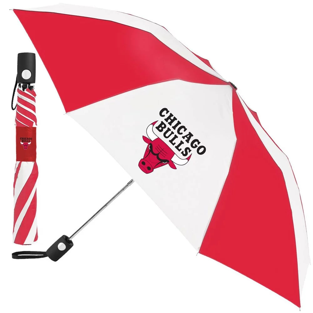 WinCraft Chicago Bulls 42 Primary Logo Folding Umbrella