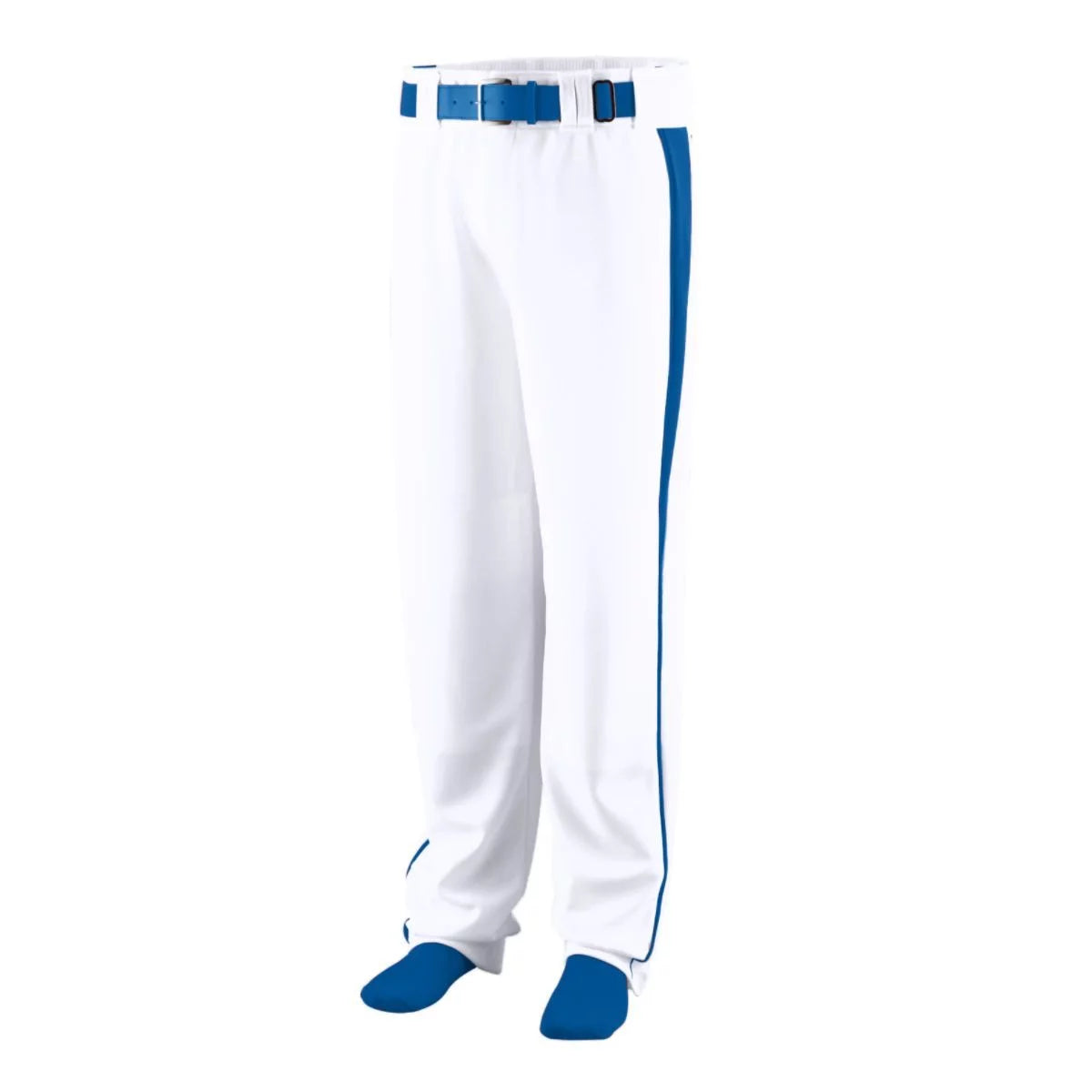 Augusta S Youth Triple Play Baseball/Softball Pant White/Royal 1466