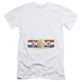 Rocky Championship Belt(Bottom Front) Adult 30/1 T-Shirt White