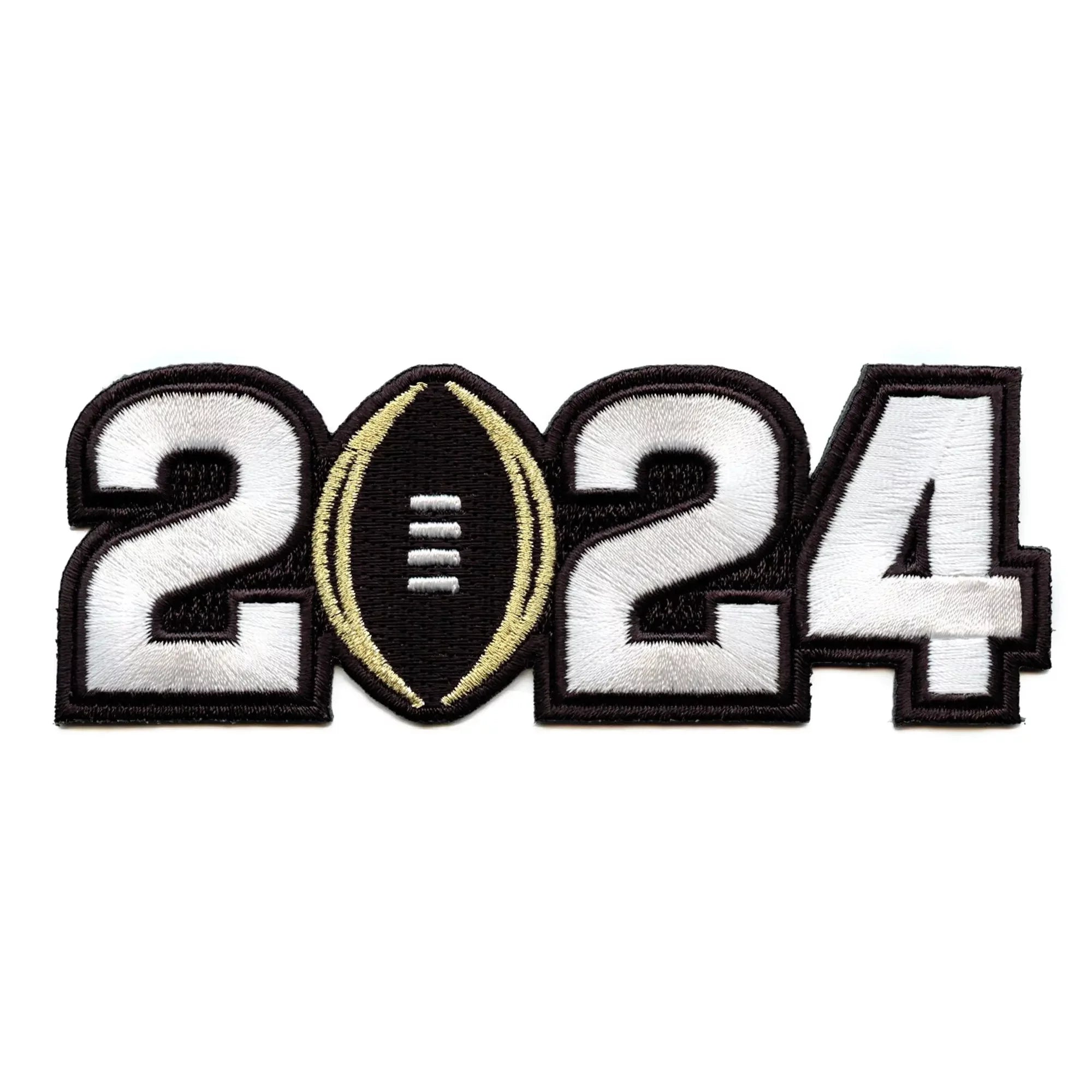 2024 College National Championship Game Jersey Patch Michigan Washington