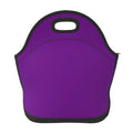 Bingfone Neoprene Lunch Bags Boxes for Women Men Kid,Insulated Lunch Cooler Tote Bag Box for Office Work Picnic Travel-Purple