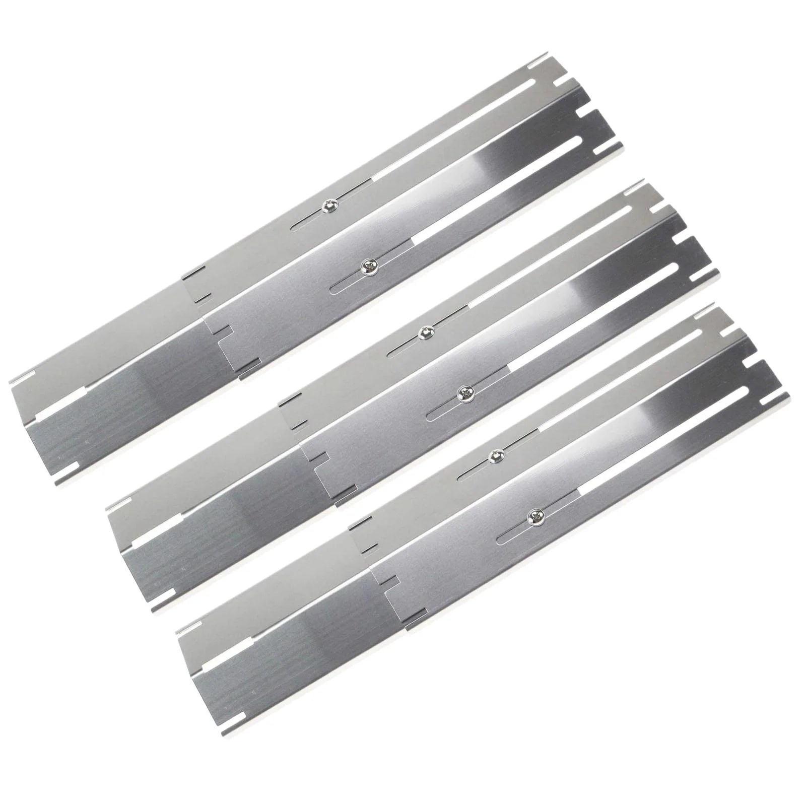 oshhnii Grill Heat Plates Compatible Heat for Outdoor Most Gas Grill 4 Pieces