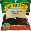 El Guapo Whole Pasilla Ancho Chile (Chile Pasilla Ancho), 7.5 oz Bag