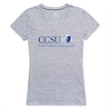 W Republic Apparel  Central Connecticut State University Women Seal Tee - Heather Grey - 2X