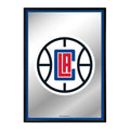Los Angeles Clippers: Framed Mirrored Wall Sign