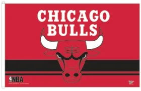 Chicago Bulls 3'x5' Flag by Wincraft, Inc.