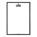 Los Angeles Clippers: Framed Dry Erase Wall Sign