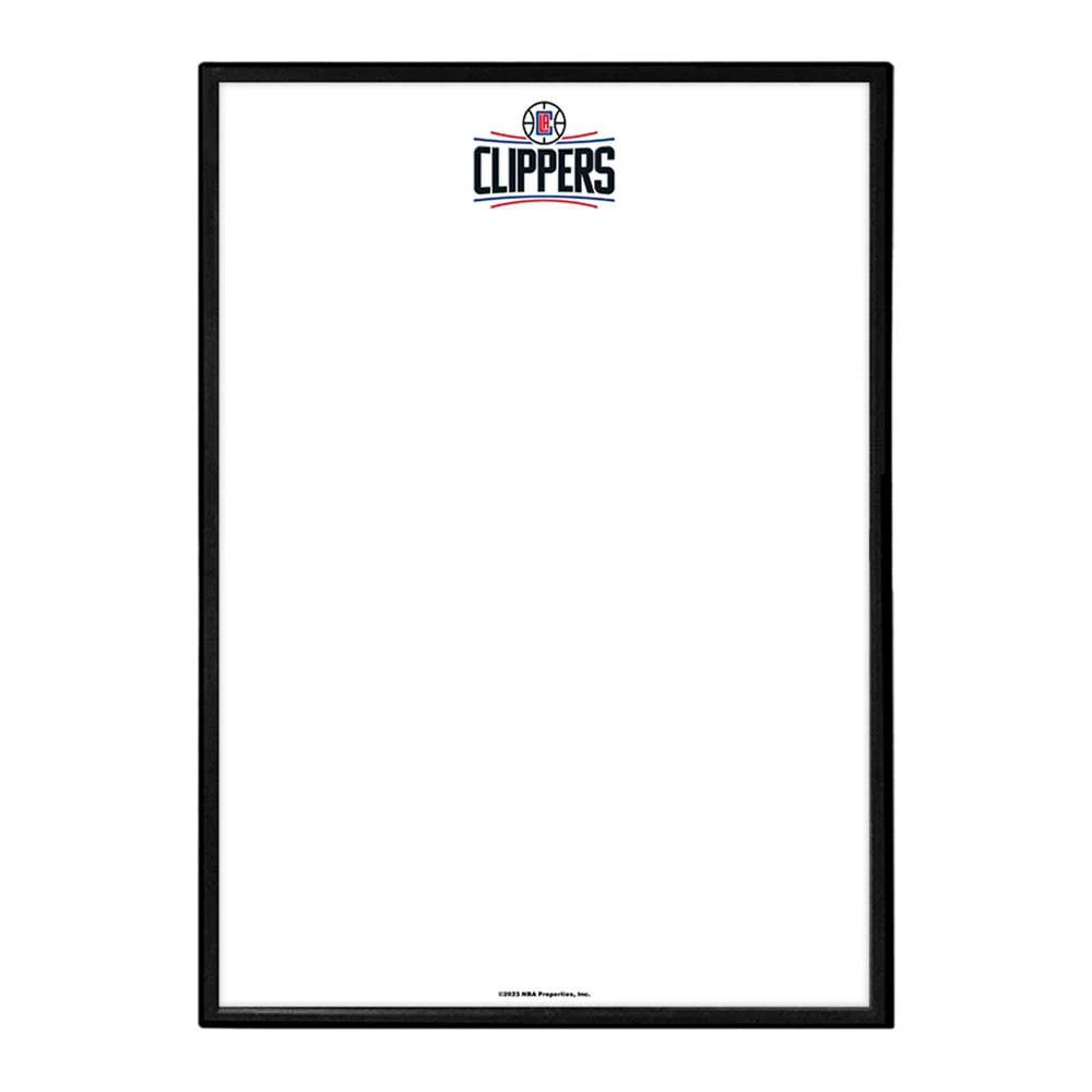 Los Angeles Clippers: Framed Dry Erase Wall Sign