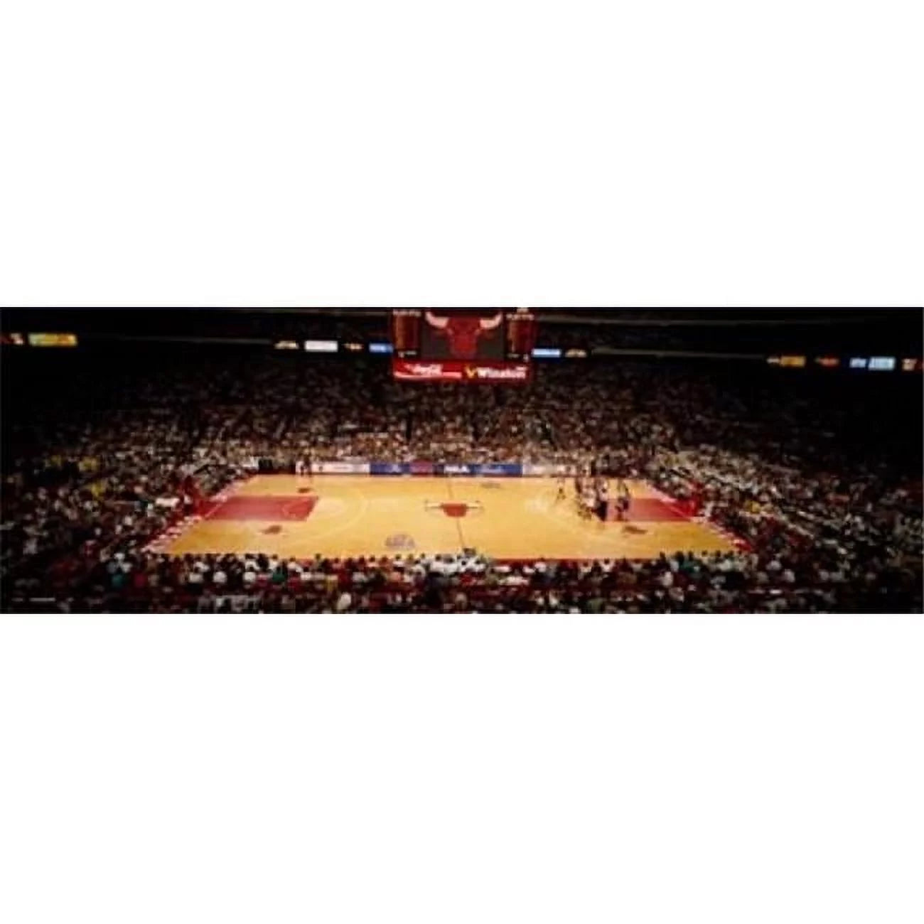 Nba Finals Bulls Vs Suns Chicago Stadium Poster Print by , 36 x 12