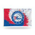 Philadelphia NBA 76'ers Bold Tie Dye Design 3x5 Indoor/Outdoor Banner Flag, Sixers