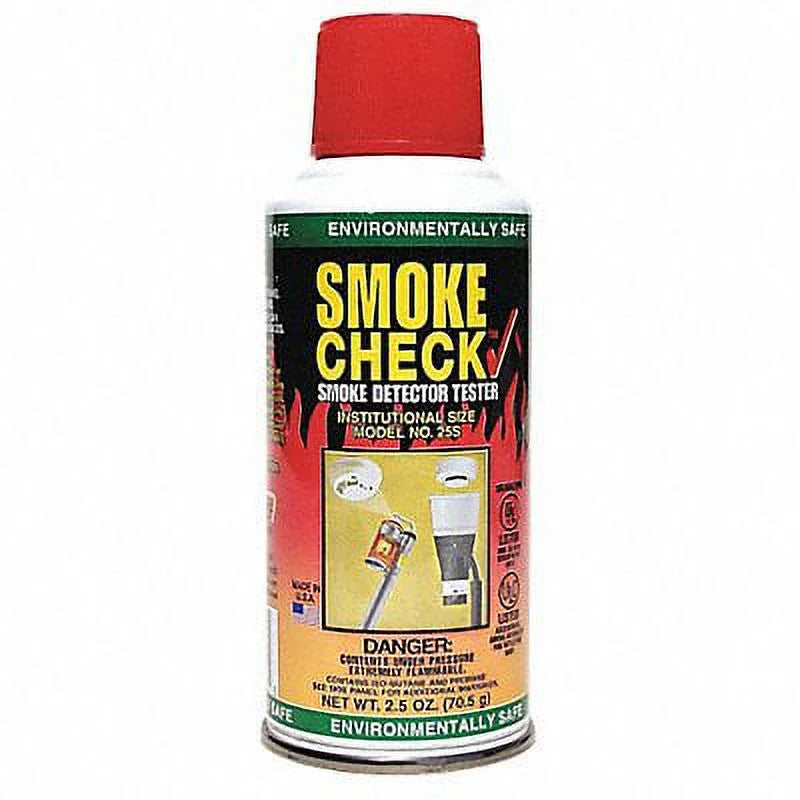 Sim Supply Smoke Detector Tester,2-1/2 Oz. Spray  25S