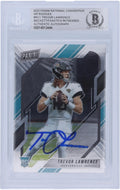Trevor Lawrence Jacksonville Jaguars Autographed 2022 Panini The National VIP #RC1 Beckett Fanatics Witnessed Authenticated Card - Fanatics Authentic Certified
