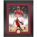 Highland Mint Zach LaVine Chicago Bulls NBA Player 13 x 16 Bronze Coin Photo Mint