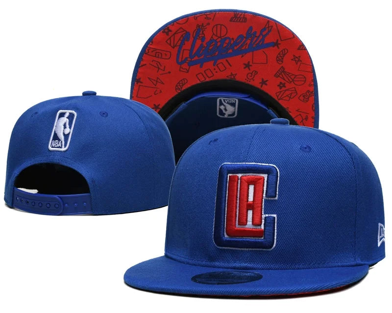 Los Angeles-clippers Basketball Cap Pro League Hat Adjustable Flat Cap