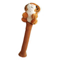 funtasica Badminton Racket Handle Cover Animal Doll Tennis Racquet Grip Racket Handle Grip Cute Grip Protector for Active Players Tiger