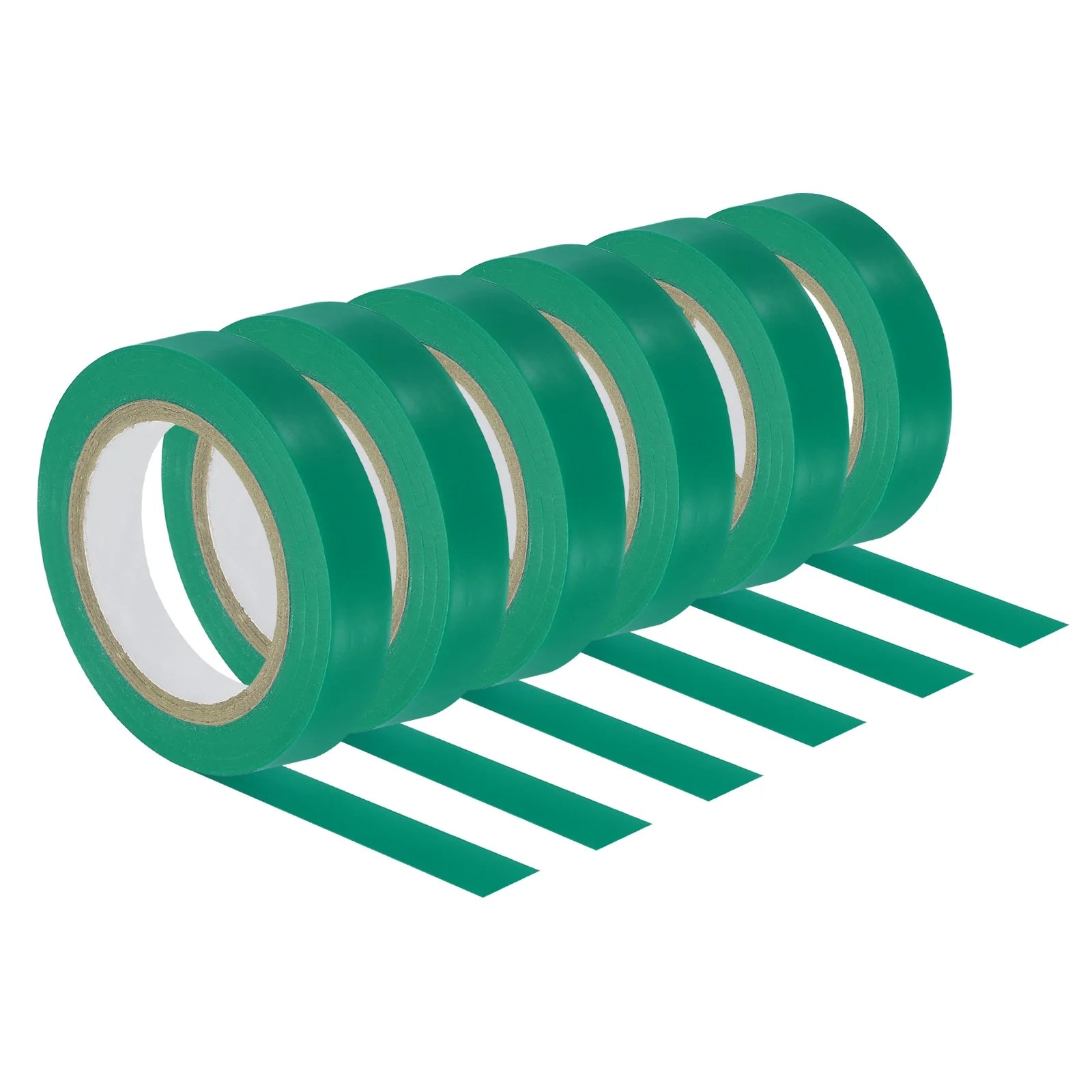 Uxcell 32.8Ft Tennis Racket Badminton Racquet Grip Finishing Tapes, Green 6 Pack