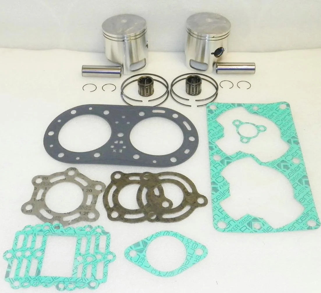 New Jet Ski Rebuild Kit Compatible With Tiger Shark Barracuda Daytona Monte Carlo Montego 0.75MM DX TS L 640CC 1989 1990 1991 1992 1993 1994 1998 1999