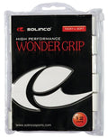 Solinco Wonder Tacky Tennis Over Grip White 12 Pack (     )