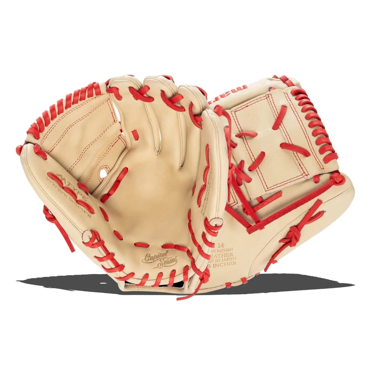 Marucci Capitol 11.75 Baseball Glove: MFG2CP14K2-CM/R Right Hand Thrower
