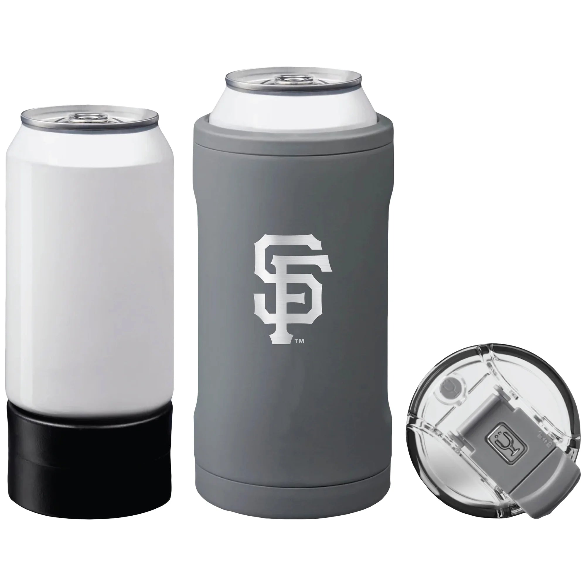 BruMate  San Francisco Giants Primary Logo Hopsulator Trio Can Cooler
