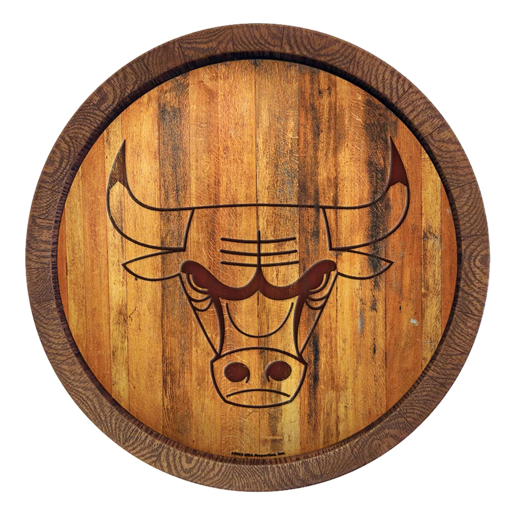 Chicago Bulls: Faux Barrel Top Sign